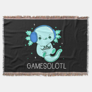 Manta Kawaii Gamesolotl Axolotl Gamer