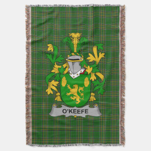 Manta Keefe irlandés o O_Keefe Escudo familiar de armas