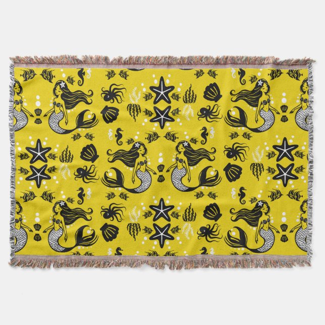 Manta Kids Mermaid Yellow Beach (Anverso)