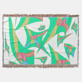 Manta Kites of Connection Throw Blanket