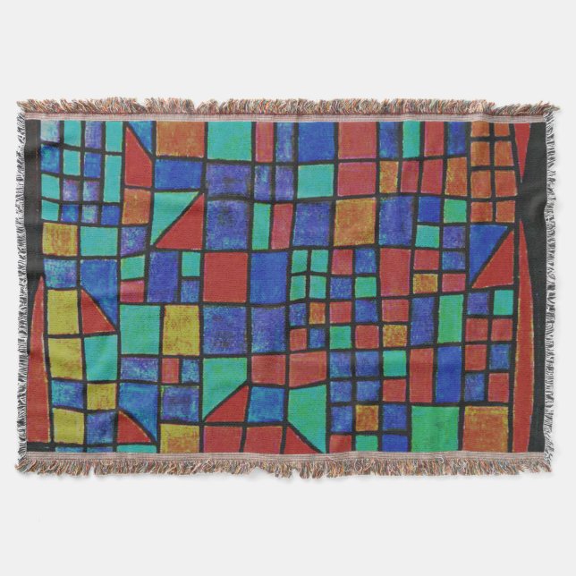 Manta Klee - Fachada de vidrio (Anverso)