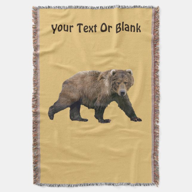 Manta Kodiak Bear (Frente vertical)