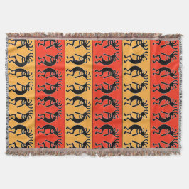 Manta Kokopelli del suroeste