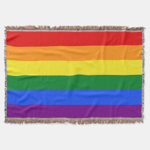Manta La bandera del orgullo arco iris