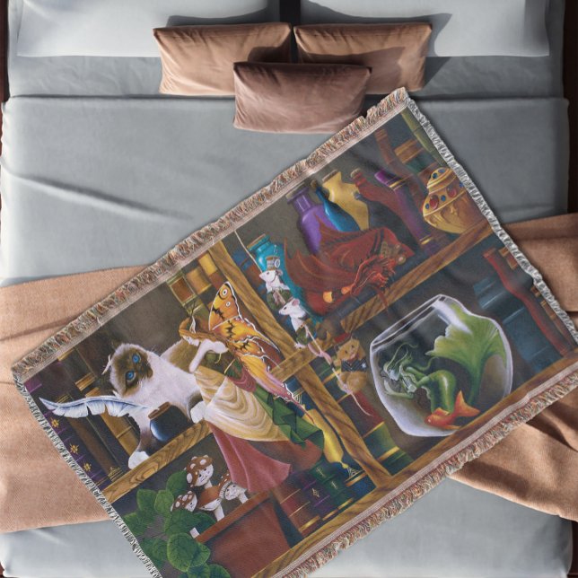 Manta La biblioteca de fantasías de Wizards (Subido por el creador)