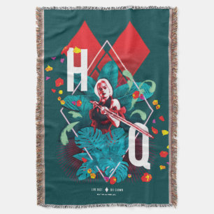Manta La brigada suicida   Harley Quinn Floral Diamond