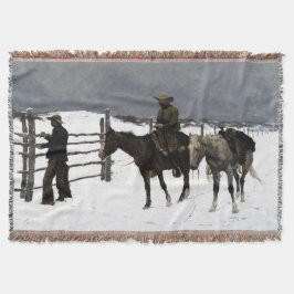 Manta La caída del vaquero  Frederic Remington 1895