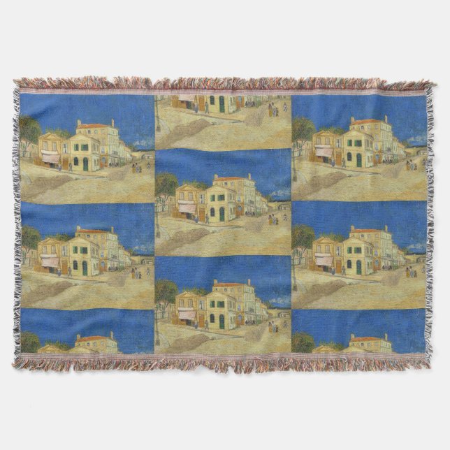 Manta La casa amarilla (La calle) de Vincent van Gogh (Anverso)