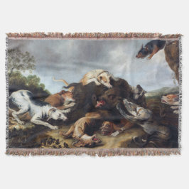 Manta La caza del jabalí Frans Snyders circa 1650