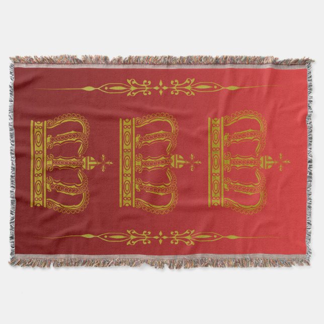 Manta La Corona Dorada + tus ideas (Anverso)