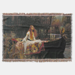 Manta La Dama de Shalott 1888 John William Waterhouse