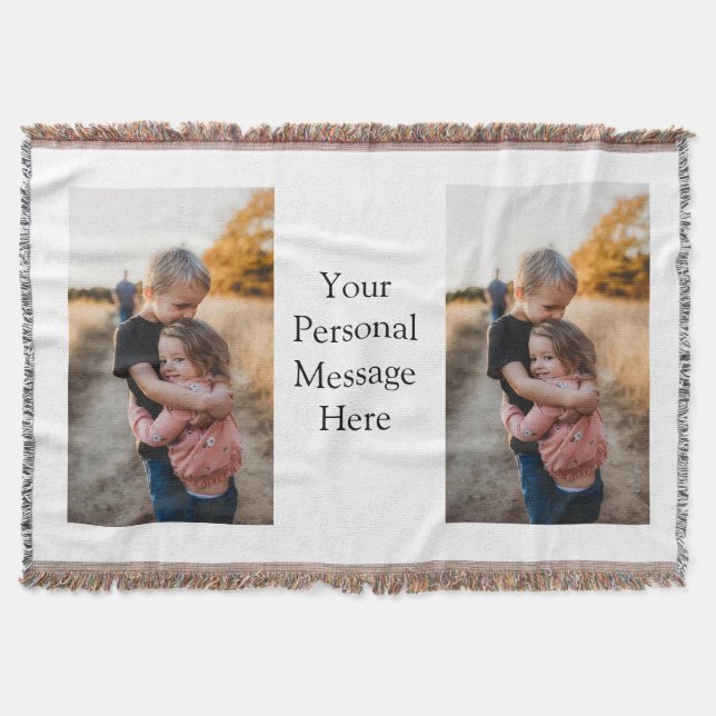 Manta la familia de hermanos hermanos agrega un mensaje  (Anverso)