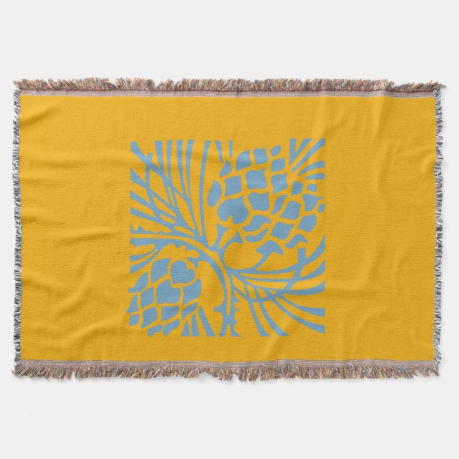 Manta La floral asombrosa de los navidades (Anverso)