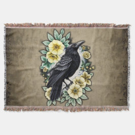 Manta La gracia y la elegancia del cuervo.