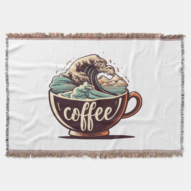 Manta La Gran Ola De Café (Anverso)