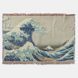 MANTA LA GRAN ONDA DE KANAGAWA - WOODBLOCK JAPONÉS