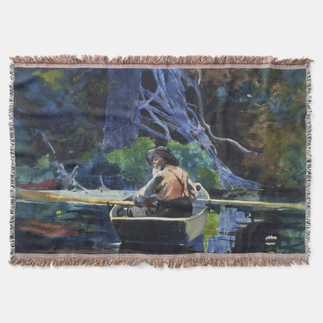 Manta La Guía Adirondack Winslow Homer 1894 (Anverso)