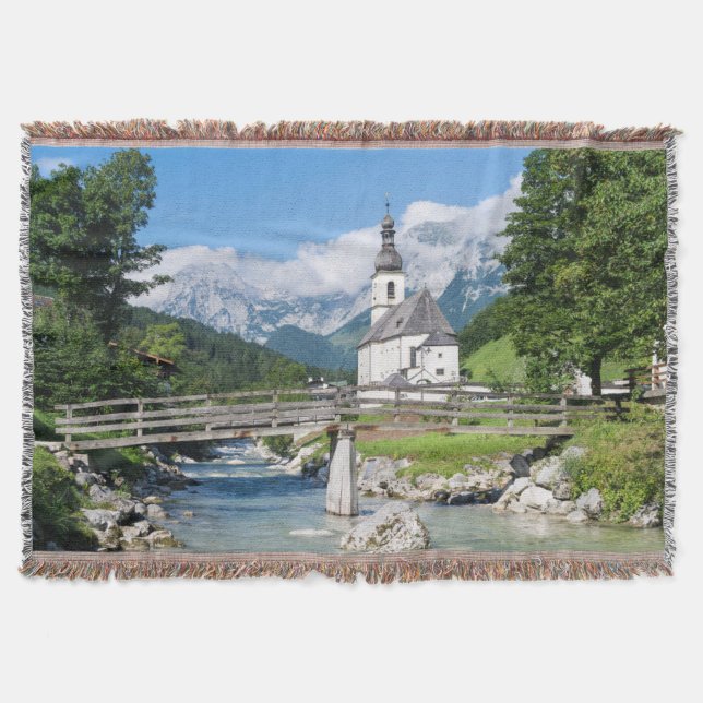 Manta La iglesia parroquial de Ramsau (Anverso)