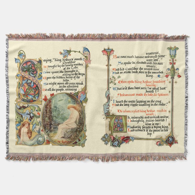 Manta La Señora De Las Alfombras Del Lago (Anverso)