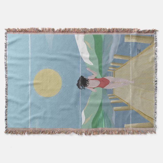 Manta Lago Rotoiti Nueva Zelanda (Anverso)