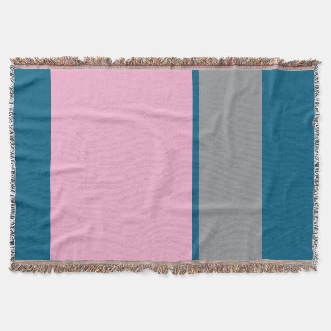 Manta Lagoon Rubor Cosy Throw Blanket Murugi Decoración  (Anverso)