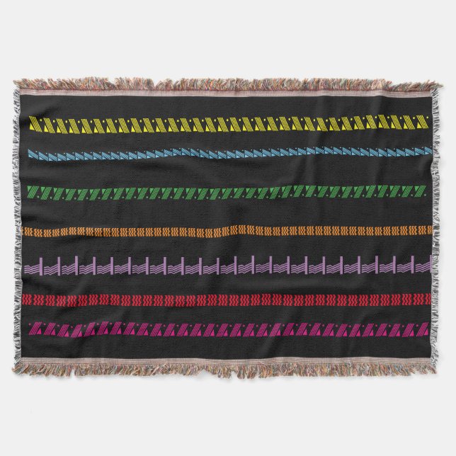 MANTA LANZAMIENTO DE COLORES ARCOIRIS (Anverso)