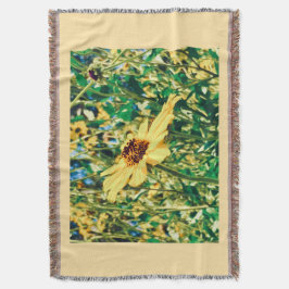 Manta Lanzamiento de Flor Amarilla