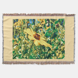 Manta Lanzamiento de Flor Amarilla