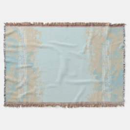 Manta Lanzamiento de patrón de marea de roca con motivos