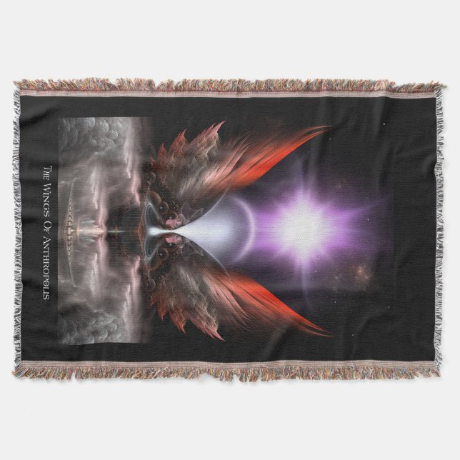 Manta Las Alas De Antropolis HC Throw Blanket (Anverso)