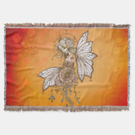 Manta Las alas doradas y los sueños florecientes, el had