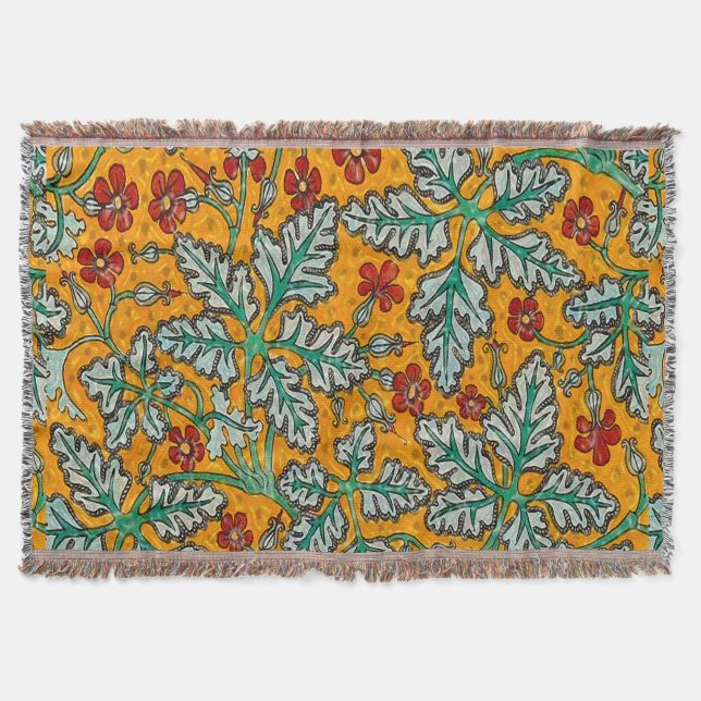 Manta Las flores amarillas de Betty (Anverso)