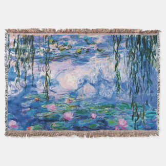 Manta Las lacrimógenas de agua de Monet