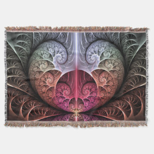 Manta Latido, Arte fractal surrealista abstracto