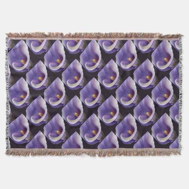 Manta Lavender Calla Lily (Anverso)