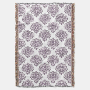Manta Lavender Elegant Damask