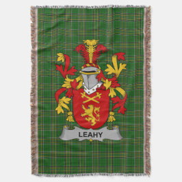 Manta Leahy irlandés o O_Lahy escudo de armas de la fami