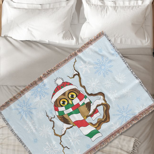 Manta Lechuza Snowflake navidades (Subido por el creador)