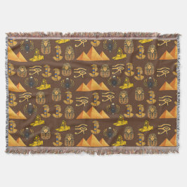 Manta Legado de los Faraones: Patrones Antiguos Egipcios