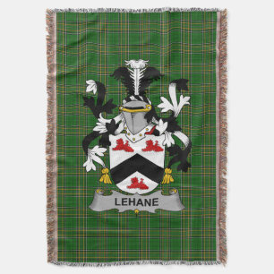 Manta Lehane irlandés o O_Lehane Escudo familiar de arma