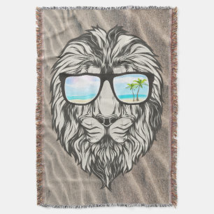 Manta León Guay con gafas de sol de verano