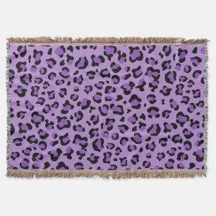 Manta Leopard Print, Leopard Spots, Purple Leopard