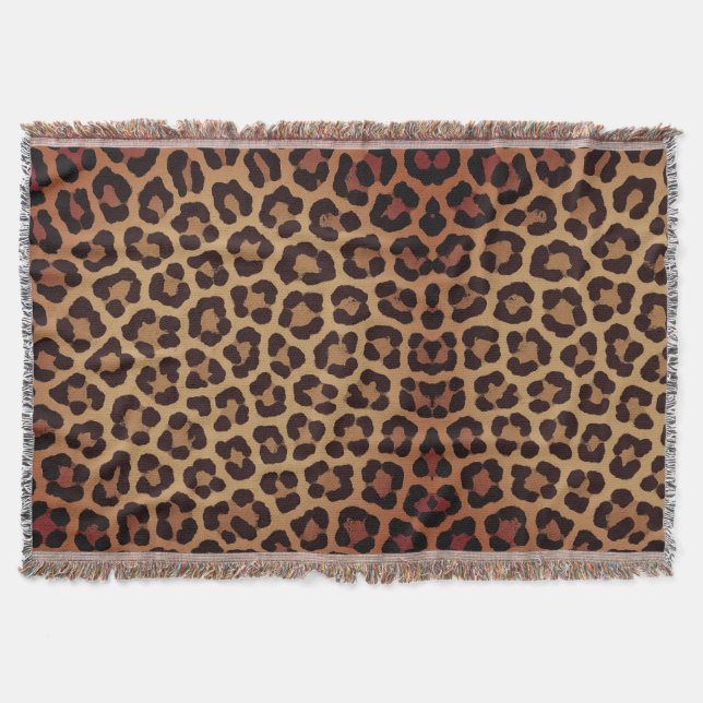 Manta Leopard Print Pattern (Anverso)