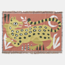 Leopardo abstracto moderno