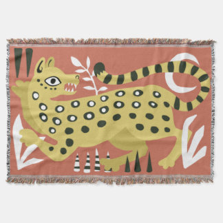 Manta Leopardo abstracto moderno