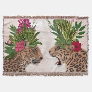 Manta Leopardos calientes de la casa el   a los pares