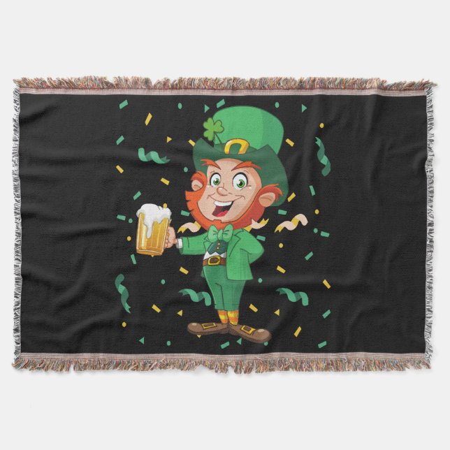 Manta Leprechaun Beer Beer St. Patrick's Day (Anverso)