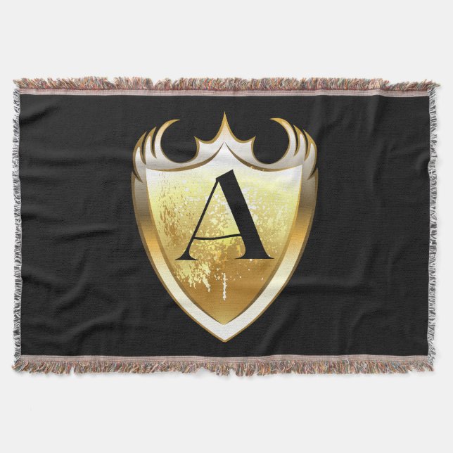 Manta Letra a alfabeto mayúscula (Anverso)