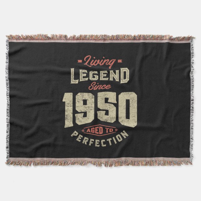 Manta Leyenda desde regalo de cumpleaños de 1950 (Anverso)