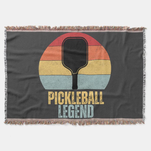 Manta Leyenda Divertida de Pickleball (Anverso)